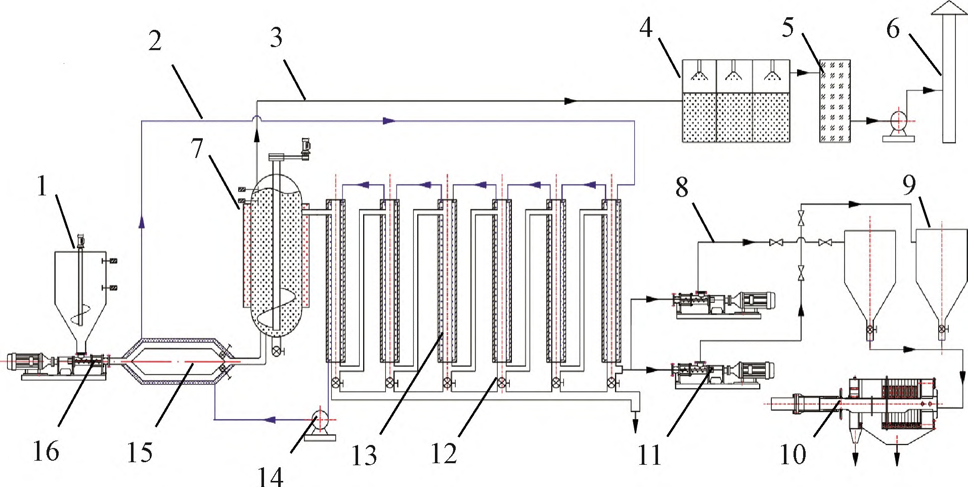 压滤机应用污泥连续水热炭化工程-板框厢式隔膜压滤机