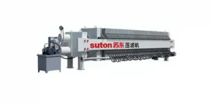 High efficiency filter press for coal sludge