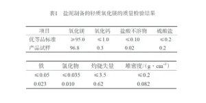 氯碱行业盐泥综合利用