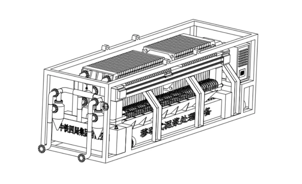 泥浆处理设备（移动板框压滤机）-板框式压滤机