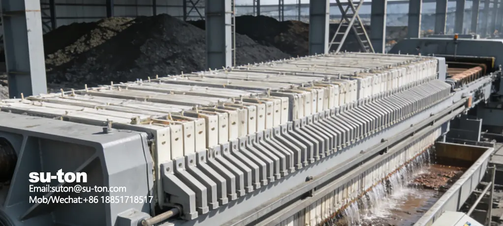 苏东定制铜镍精矿压滤机_有色金属矿脱水解决方案-板框厢式隔膜压滤机